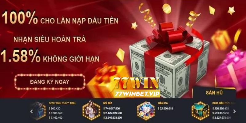 Tổng hợp các khuyến mãi nạp tiền 77win hot nhất 2024